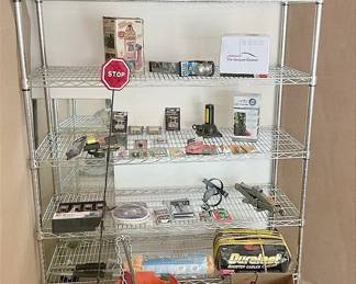 Car Care Shelving On Wheels