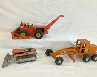 Vintage Metal Construction Toys