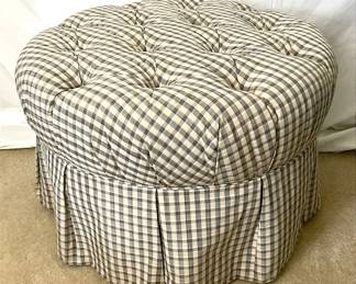 Baker Furniture Upholstered Ottoman