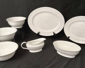 White Lenox Serving Ware
