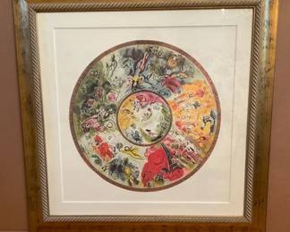 Marc Chagall Pair Opera Ceiling Print
