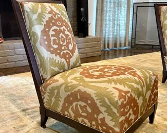 Pair of Donghia Slipper Chairs