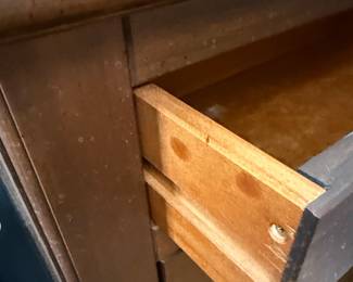 Brown Wood Sideboard Style