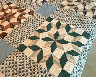 Vintage Quilts Assortment - Flying Geese and Patchwork Styles