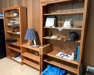 Oak Style Bookcases