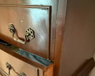 Chippendale Style Mahogany Highboy Dresser
