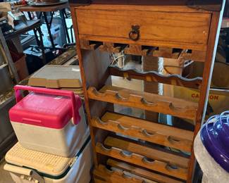 Wine rack, coolers