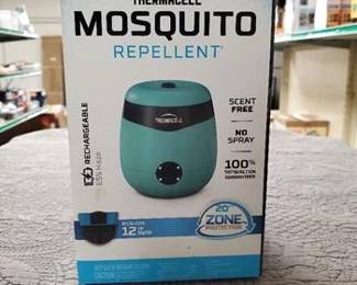 Rechargeable Outdoor Mosquito Repeller in Haze 20 ft. Coverage and Deet Free