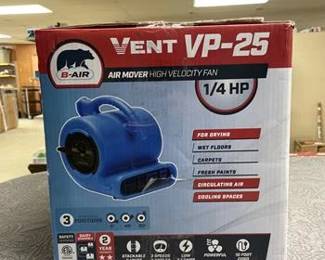B-Air 13.3 in. H 3 speed Blower Fan