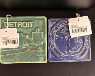 Detroit Pewabic Tile, Michigan Pewabic Tile