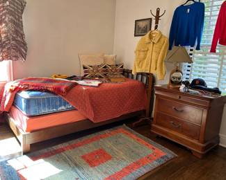 Drexel Nightstand, Area Rug