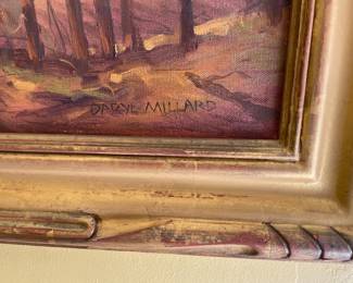 Orig CA plane Aire Painting signature, Daryl Millard