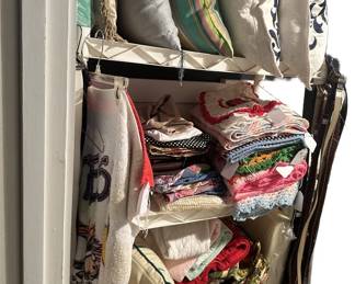 PILLOWS ~ TOWELS ~ MATS ~ LINENS