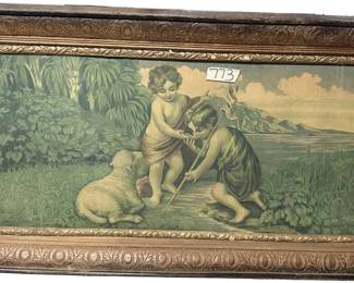 ANTIQUE FRAMED ART