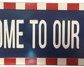 PORCH SIGN
