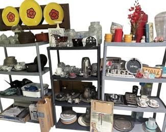 LOADED SHELVES