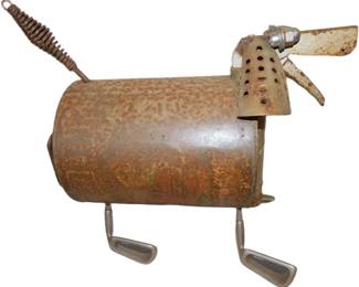 FUN DOG ART SCULPTURE