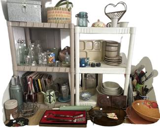 LOADED SHELVES
