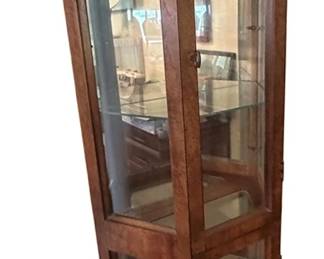 NARROW CURIO CABINET