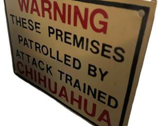 LITTLE WARNING SIGN