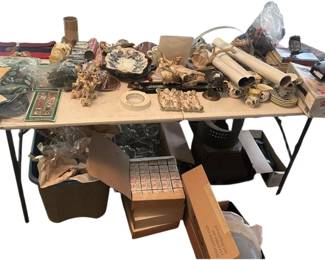 TABLES LOADED ON TOP AND UNDERNEATCH