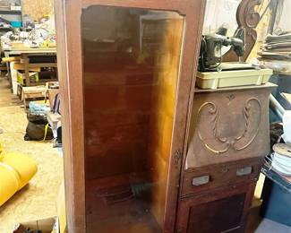 ANTIQUE WEDDING DRESSER/SECRETARY