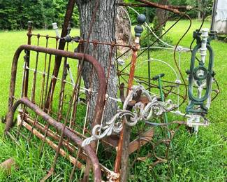 LOADS OF METAL OUTSIDE