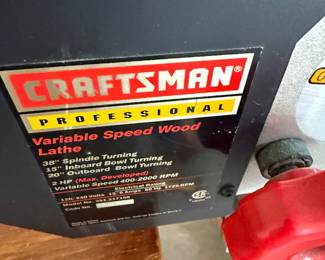 Craftsman Professional Lathe