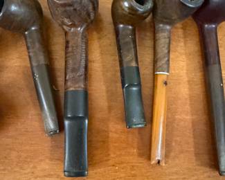 Collection of pipes from early 20th century