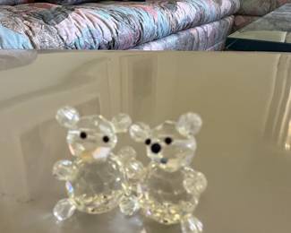 Swarovski Crystal Teddy Bears Figurine