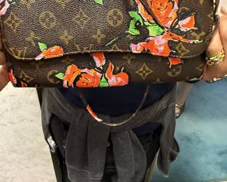 Louis Vuitton Stephen Sprouse Monogram Roses Pochette Accessoires