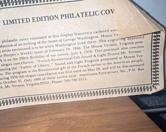 George Washington "Spirit of '76" Philatelic Cover Display