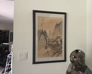 Chinese Landscape Ink Wash Painting