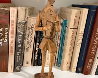 Ouro Artesania Don Quixote Carved Wooden Figure