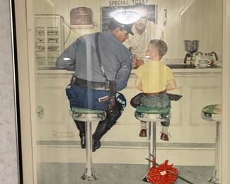 Norman Rockwell "The Runaway"