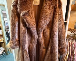 Tibor Furs Beaver Fur Coat