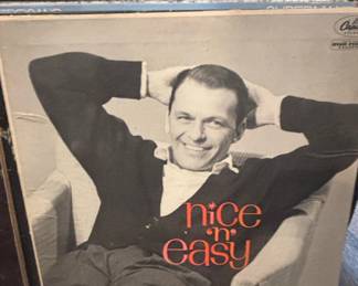 Frank Sinatra Nice 'n' Easy Vinyl LP Capitol Records W-1417