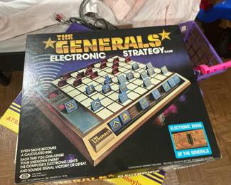 The Generals Electronic Strategy Game by Ideal Toy Corp.
