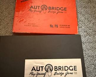 Auto Bridge Play-Yourself Bridge Game Deluxe Pocket Model