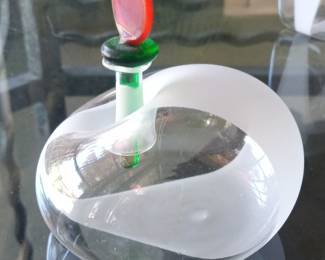 F&M Ballarin Murano Glass Perfume Bottle