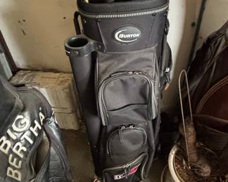 Burton Golf Bag with Callaway Big Bertha Clubs and Callaway Big Bertha Bag