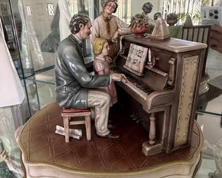 A. Borsato "Family Serenade" Porcelain Figurine