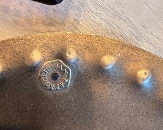 Jan Barboglio Hand-Hammered Metal Charger Plate