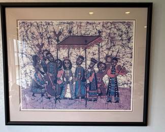 Amos Amit "Wedding" Batik Print