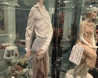 Lladro Don Quixote Standing Figurine with Sword