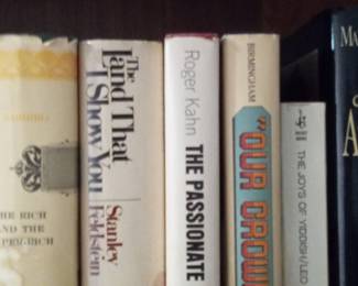 The Land That I Show You by Stanley Feldstein & "Our Crowd" by Stephen Birmingham