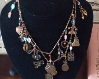 Glass Works Studio Multi-Charm Necklace