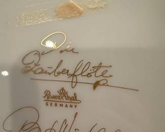 Rosenthal "Die Zauberflöte" by Björn Wiinblad Collector Plate