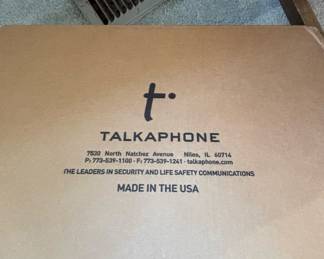Talkaphone Security and Life Safety Communications Box