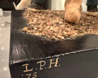L.P.H. '75 "Boys on a Branch" Sculpture